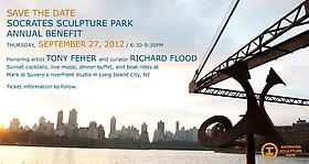 Socrates Sculpture Park Annual Benefit, honoring Tony Feher and curator Richard Flood